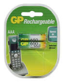 Аккумулятор GP 65AAAHC AAA NiMH 650mAh (2шт) блистер от магазина РЭССИ