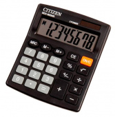 Калькулятор бухгалтерский Citizen SDC-805NR черный 8-разр. от магазина РЭССИ