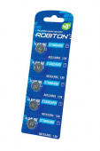 Элемент питания ROBITON STANDARD R-AG12-0-BL5 (0% Hg) AG12 LR43 386 186 МЦ-1142 BL5 от магазина РЭССИ