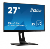 Монитор Iiyama 27" ProLite XUB2792HSU-B5 черный IPS LED 4ms 16:9 HDMI M/M матовая HAS Piv 1000:1 250cd 178гр/178гр 1920x1080 VGA DP FHD USB 9.4кг от магазина РЭССИ