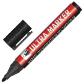Перманентный маркер BRAUBERG ULTRA MARKER черный 3.5 мм с клипом 152204 от магазина РЭССИ