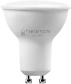 Лампа светодиодная Thomson TH-B2055 10Вт цок.:GU10 полусф. 220B 3000K св.свеч.бел.теп. MR16 (упак.:1шт) от магазина РЭССИ