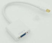 Переходник miniDisplayPort (m) VGA (f) белый от магазина РЭССИ