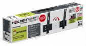 Кронштейн для телевизора Holder LCD-T4612 черный 32"-65" макс.40кг настенный наклон от магазина РЭССИ