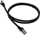 Патч-корд Lanmaster LAN-PC45/S6-1.0-BK FTP вилка RJ-45-вилка RJ-45 кат.6 1м чёрный LSZH (уп.:1шт) от магазина РЭССИ
