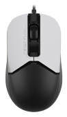 Мышь A4Tech Fstyler FM12S Panda белый/черный оптическая (1200dpi) silent USB (3but) от магазина РЭССИ