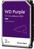 Жесткий диск WD SATA-III 2TB WD23PURZ Surveillance Purple (5400rpm) 256Mb 3.5" от магазина РЭССИ