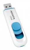 Флеш Диск A-Data 16Gb Classic C008 AC008-16G-RWE USB2.0 белый/синий от магазина РЭССИ