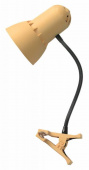 Светильник Трансвит НАДЕЖДА-ПШ (NADEZHDA-PSH/YEL) настольный на прищепке E27 ванильный 40Вт от магазина РЭССИ