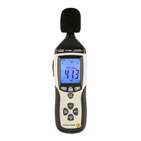 DT-8852 Шумомер цифровой с функцией регистратора от магазина РЭССИ