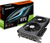 Видеокарта Gigabyte PCI-E 4.0 GV-N3060EAGLE OC-12GD 2.0 LHR NVIDIA GeForce RTX 3060 12288Mb 192 GDDR6 1807/15000 HDMIx2 DPx2 HDCP Ret от магазина РЭССИ