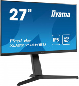 Монитор Iiyama 27" ProLite XUB2796HSU-B1 черный IPS LED 1ms 16:9 HDMI M/M матовая HAS Piv 1000:1 250cd 178гр/178гр 1920x1080 DP FHD USB 5.4кг от магазина РЭССИ