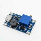 MT3608USB DC-DC модуль повышающий напряжение 2-24V MAX output 28V 2A (L3079) FUT Arduino совместимый от магазина РЭССИ