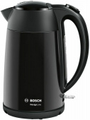 Чайник электрический Bosch TWK3P423 1.7л. 2400Вт черный (корпус: нержавеющая сталь) от магазина РЭССИ