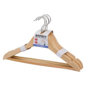 Вешалки-плечики BRABIX Стандарт комплект 5 шт 601160 от магазина РЭССИ