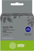 Этикетки Cactus CS-LW-11355 сег.:51x19мм черный белый 500шт/рул Dymo Label Writer 450/4XL от магазина РЭССИ