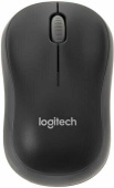 Мышь Logitech M186 черный/серый оптическая (1000dpi) беспроводная USB2.0 для ноутбука (2but) от магазина РЭССИ