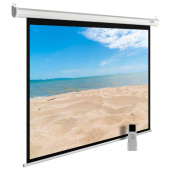 Экран Cactus 180x240см MotoExpert CS-PSME-240x180-WT 4:3 настенно-потолочный рулонный белый (моторизованный привод) от магазина РЭССИ