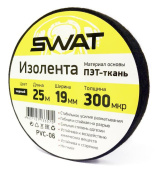 Изолента Swat PVC-06 25м 0.3x19мм ПЭТ-ткань (упак.:1шт) от магазина РЭССИ