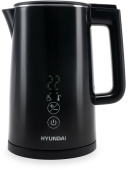 Чайник электрический Hyundai HYK-S5509 1.5л. 2200Вт черный корпус: металл/пластик от магазина РЭССИ