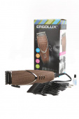 Машинка для стрижки ERGOLUX ELX-HC02-C10 для стрижки волос, коричневое дерево от магазина РЭССИ
