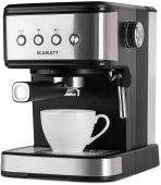 Кофеварка рожковая Scarlett SC-CM33022 1100Вт серебристый/черный от магазина РЭССИ