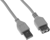 Кабель-удлинитель Premier 5-905 USB A(m) USB 2.0 A (f) 0.5м (5-905 0.5) серый от магазина РЭССИ