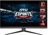 Монитор MSI 27" G2722 черный IPS LED 1ms 16:9 HDMI полуматовая 250cd 178гр/178гр 1920x1080 170Hz FreeSync Premium DP FHD 4.14кг от магазина РЭССИ