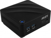 Неттоп MSI Cubi N JSL-041RU slim Cel N4500 (1.1) 4Gb SSD128Gb UHDG Windows 11 Professional GbitEth WiFi BT 65W черный (9S6-B0A111-083) от магазина РЭССИ