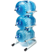 Стойка для бутылей СТЕЛЛА-ТЕХНИК на 3 бутыли 19 литров СВ-3-черный от магазина РЭССИ