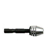 MC33-HEX Патрон кулачковый 0.3-3mm, 6.35mm HEX white LISCA от магазина РЭССИ