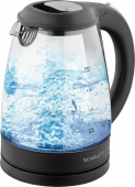 Чайник электрический Scarlett SC-EK27G67 1.8л. 2000Вт черный (корпус: стекло) от магазина РЭССИ