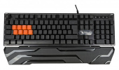 Клавиатура A4Tech Bloody B3370R черный USB Multimedia for gamer LED (подставка для запястий) от магазина РЭССИ