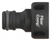 Штуцер Fiskars FiberComp Д.вх.3/4" Д.вых.3/4" черный/серый (1027054) от магазина РЭССИ