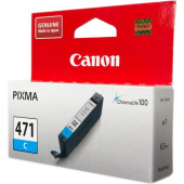 Картридж струйный Canon CLI-471C 0401C001 голубой для Canon Pixma MG5740/MG6840/MG7740 от магазина РЭССИ