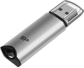 Флеш Диск Silicon Power 128GB Marvel M02 SP128GBUF3M02V1S USB3.0 серебристый от магазина РЭССИ