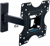 Кронштейн для телевизора Kromax OPTIMA-213 черный 20"-43" макс.30кг настенный поворот и наклон от магазина РЭССИ