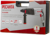 Перфоратор Ресанта П-30-900К патрон:SDS-plus уд.:4.3Дж 900Вт (кейс в комплекте) от магазина РЭССИ
