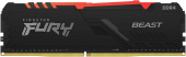 Память DDR4 16Gb 3200MHz Kingston KF432C16BB1A/16 Fury Beast RGB RTL Gaming PC4-25600 CL16 DIMM 288-pin 1.35В dual rank с радиатором Ret от магазина РЭССИ