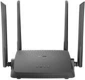 Роутер беспроводной D-Link DIR-825/RU/R7 (DIR-825/RU/R7A) AC1200 10/100/1000BASE-T черный от магазина РЭССИ