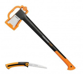 Топор Fiskars X25 большой черный/оранжевый в комплекте:пила (1025437) от магазина РЭССИ
