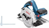 Циркулярная пила (дисковая) Bosch GKS 55+GCE 1350Вт (ручная) D диска.:165мм (0601682100) от магазина РЭССИ