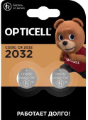 Батарея Opticell Professional 2032 CR2032 (2шт) блистер от магазина РЭССИ