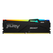 Память DDR5 16GB 6000MHz Kingston KF560C36BBEA-16 Fury Beast Black RGB RTL Gaming PC5-48000 CL36 DIMM 288-pin 1.35В single rank с радиатором Ret от магазина РЭССИ