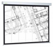 Экран Cactus 124.5x221см Wallscreen CS-PSW-124x221 16:9 настенно-потолочный рулонный белый от магазина РЭССИ