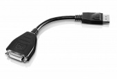 Переходник Lenovo 45J7915 DVI-D (m) DisplayPort (m) 0.2м черный от магазина РЭССИ