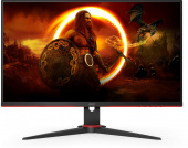 Монитор AOC 27" Gaming 27G2SAE черный/красный VA LED 1ms 16:9 HDMI M/M матовая 350cd 178гр/178гр 1920x1080 165Hz FreeSync Premium VGA DP FHD 4.63кг от магазина РЭССИ