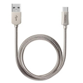 Кабель Deppa Steel 72274 USB (m)-USB Type-C (m) 1.2м стальной от магазина РЭССИ