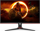 Монитор AOC 27" 27G2SPAE черный/красный IPS LED 1ms 16:9 HDMI M/M матовая 250cd 178гр/178гр 1920x1080 165Hz FreeSync Premium VGA DP FHD 4.53кг от магазина РЭССИ