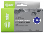 Картридж струйный Cactus CS-EPT1281 T1281 черный (10мл) для Epson Stylus S22/S125/SX420/SX425/Office BX305 от магазина РЭССИ